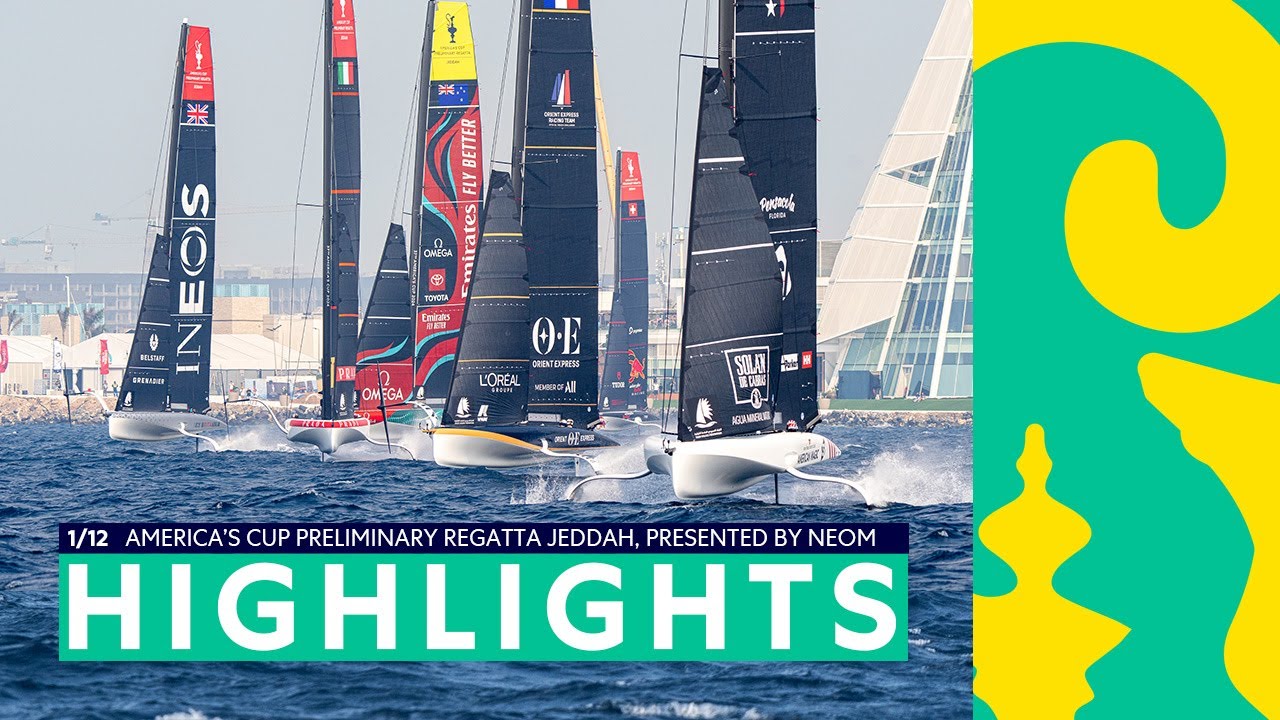Race Day Two Highlights - America's Cup Preliminary Regatta Jeddah, Presented by NEOM