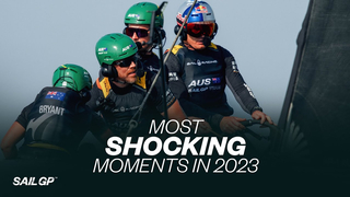 The MOST shocking moments of SailGP 2023