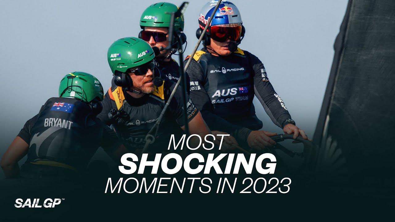 The MOST shocking moments of SailGP 2023