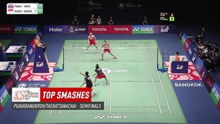 PRINCESS SIRIVANNAVARI Thailand Masters 2024 | Top Smashes of the Week
