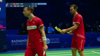 Match point - Denmark vs France - Men’s Doubles #1 - Final - EMTC 2024