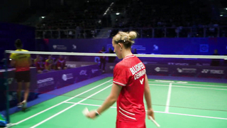 Match point - Denmark vs Spain - Women’s Singles #2 - Final - EWTC 2024