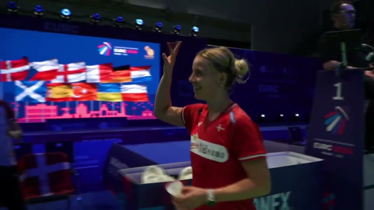 Match point - Denmark vs Spain - Women’s Singles #2 - Final - EWTC 2024