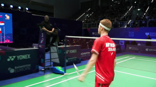 Match point - Denmark vs Germany - Men’s Singles #1 - Semi Final - EMTC 2024