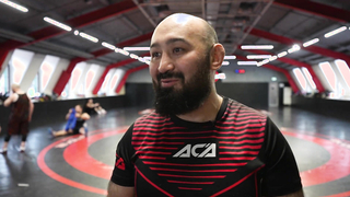 They promise a real BATTLE! Preparing for the game WARRIORS vs EVOLVE #Wrestball