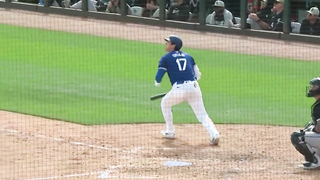 Highlights of Shohei Ohtani's L.A Dodger Spring Training DEBUT!