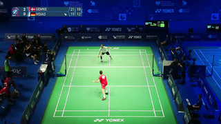 Match point - Denmark vs Germany - Men’s Singles #2 - Semi Final - EMTC 2024