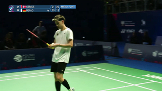 Match point - Denmark vs Germany - Men’s Singles #2 - Semi Final - EMTC 2024