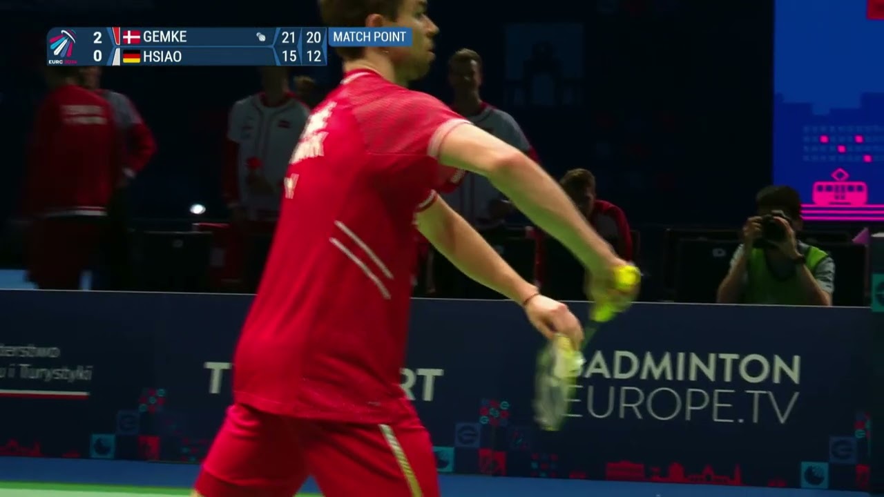 Match point - Denmark vs Germany - Men’s Singles #2 - Semi Final - EMTC 2024