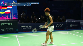 Match point - Denmark vs France - Women’s Singles #2 - Semi Final - EWTC 2024