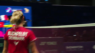 Match point - Denmark vs France - Women’s Singles #2 - Semi Final - EWTC 2024