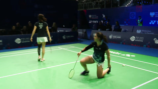 Match point - Denmark vs France - Women’s Doubles #1 - Semi Final - EWTC 2024