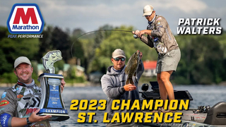 Patrick Walters sets records en route to St. Lawrence smallmouth win