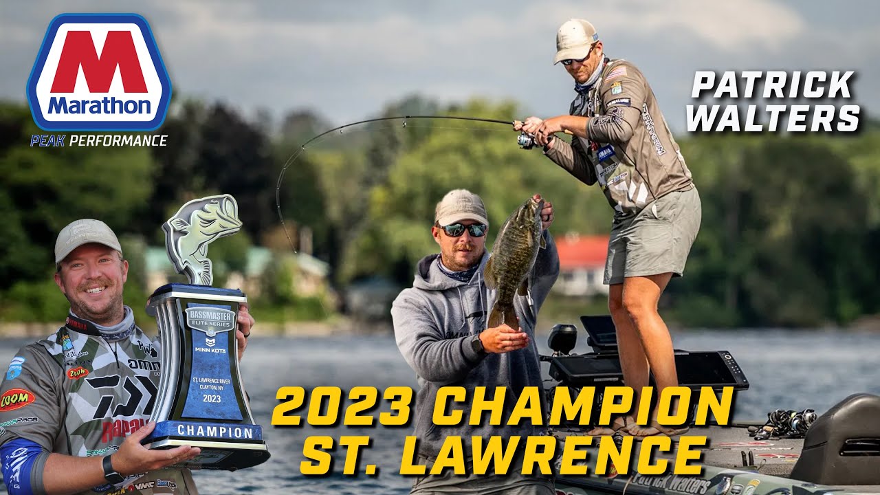Patrick Walters sets records en route to St. Lawrence smallmouth win