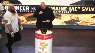 Tim ‘the Maine-iac’ Sylvia vs ‘the Bouncer’ at SlapFIGHT Championship!