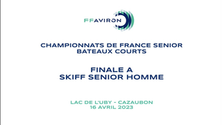 Cazaubon 2023 - Final A - Men's Senior Single Sculls