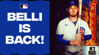 Cody Bellinger is BACK for an encore in Chicago!