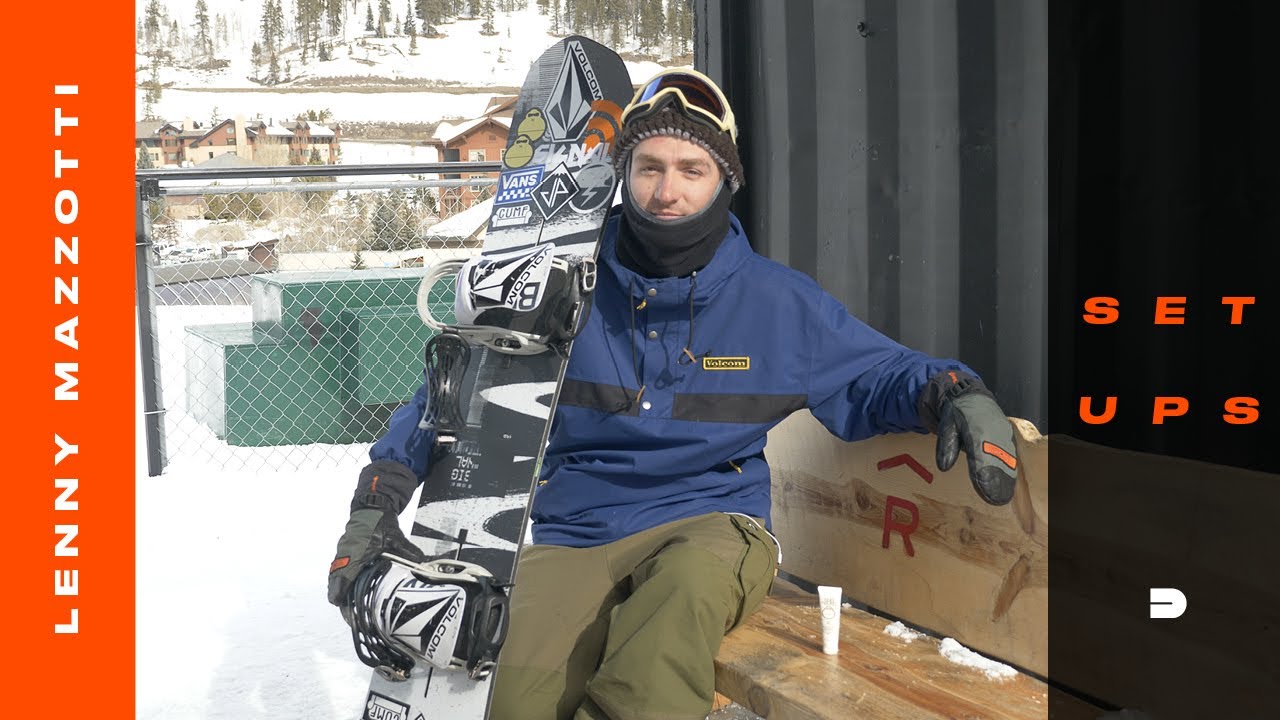 Setups: Lenny Mazzotti’s Signal Snowboard Built for Rail Riding