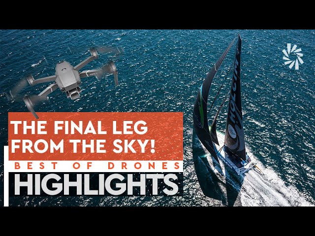 Fantastic Drone Footage From The Final Push | Best of Drones | Leg 7 | The Ocean Race