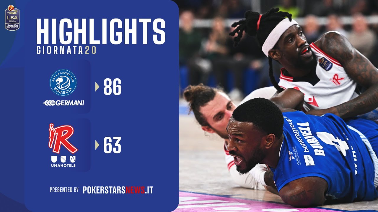 Germani Brescia – UNAHOTELS Reggio Emilia | Serie A UnipolSai 2023/24