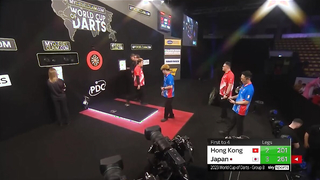 2023 World Cup of Darts Hong Kong v Japan