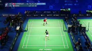Match point - Denmark vs France - Women’s Singles #1 - Semi Final - EWTC 2024