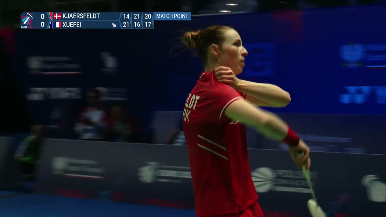 Match point - Denmark vs France - Women’s Singles #1 - Semi Final - EWTC 2024