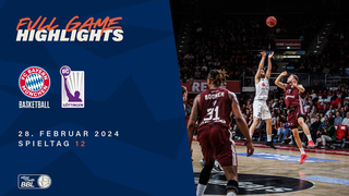 FC Bayern München Basketball vs. BG Göttingen - Full Game Highlights - Spieltag 12, Saison 23/24