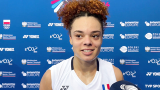 "We are a team, we fight for each other" - Léonice Huet after winning the match for France