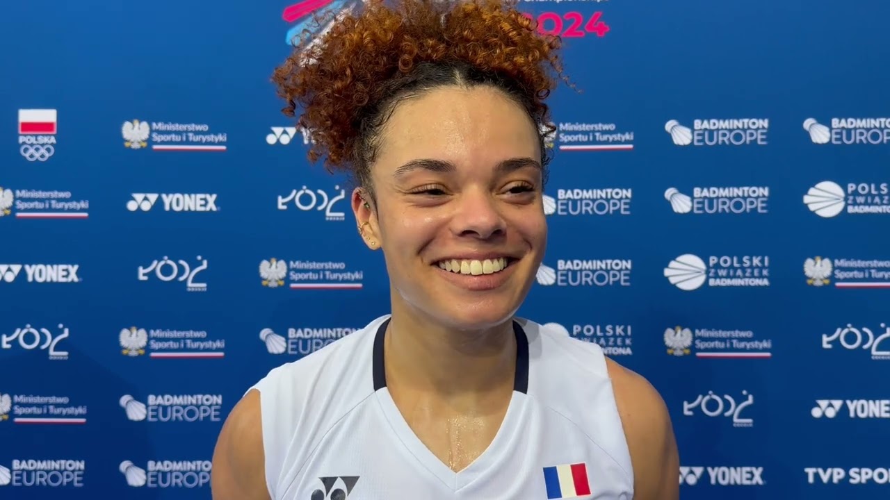 "We are a team, we fight for each other" - Léonice Huet after winning the match for France