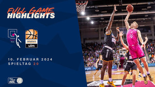 Telekom Baskets Bonn vs. ratiopharm ulm - Full Game Highlights, Spieltag 20, Saison 23/24