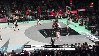 Las Vegas Aces vs. New York Liberty | FULL GAME HIGHLIGHTS | October 15, 2023
