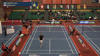 Match point - Joakim Oldorff vs Cholan Kayan - MS, Final - Welsh Int. 2023