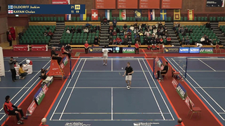 Match point - Joakim Oldorff vs Cholan Kayan - MS, Final - Welsh Int. 2023