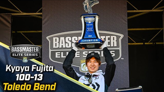 Kyoya Fujita wins 2024 Bassmaster Elite at Toledo Bend with 100 pounds, 13 ounces