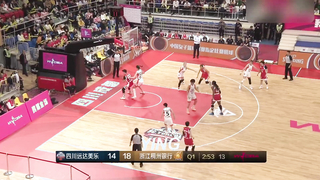 Han Xu vs. Cheyenne Parker | Sichuan vs. Zhejiang WCBA 2023 Season Opener | Han Xu Center Growth Record