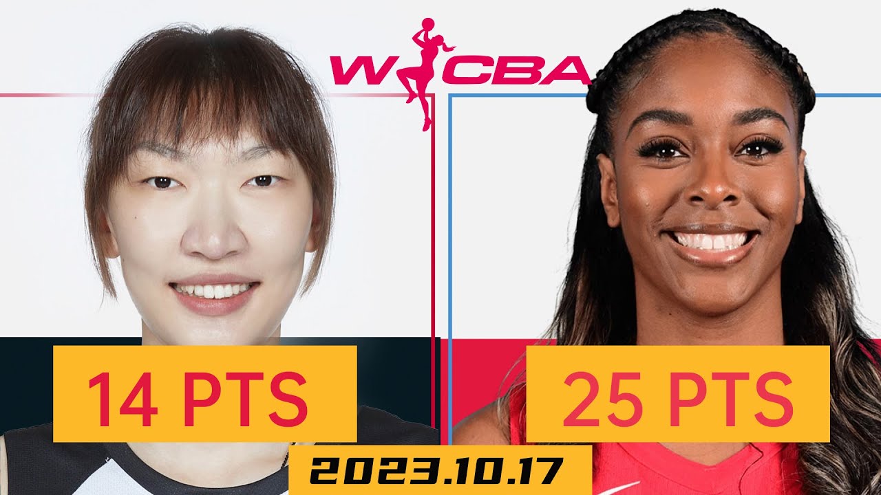 Han Xu vs. Cheyenne Parker | Sichuan vs. Zhejiang WCBA 2023 Season Opener | Han Xu Center Growth Record
