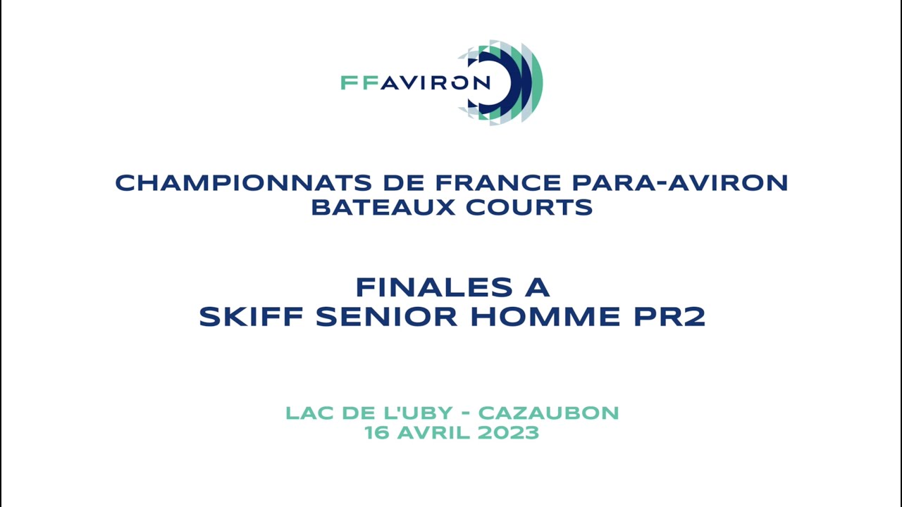 Cazaubon 2023 - Final A - Men's Senior Skiff PR2