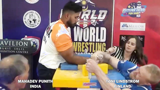 2023 IFA WORLD ARMWRESTLING CHAMPIONSHIPS 86 KG RIGHT HAND SENIOR MEN