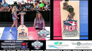 Chloe Arrington vs Maddie McBride - Women Player of the Season - Winners Final - ACO Worlds 18
