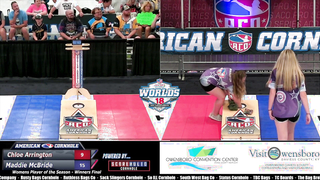 Chloe Arrington vs Maddie McBride - Women Player of the Season - Winners Final - ACO Worlds 18