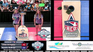 Chloe Arrington vs Maddie McBride - Women Player of the Season - Winners Final - ACO Worlds 18