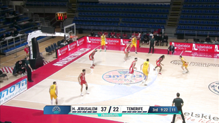 Hapoel Bank Yahav Jerusalem v Lenovo Tenerife | Gameday 3 | Highlights | #BasketballCL 2023-24