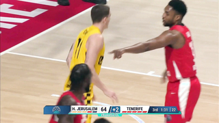 Hapoel Bank Yahav Jerusalem v Lenovo Tenerife | Gameday 3 | Highlights | #BasketballCL 2023-24