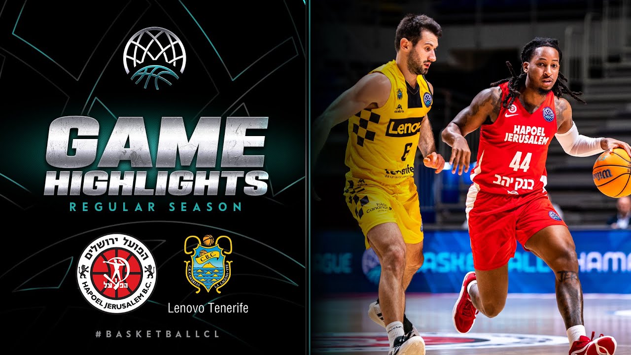 Hapoel Bank Yahav Jerusalem v Lenovo Tenerife | Gameday 3 | Highlights | #BasketballCL 2023-24