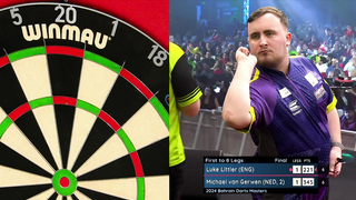 LUKE LITTLER'S FIRST TV TITLE! Littler v Van Gerwen | 2024 Bahrain Darts Masters FULL FINAL