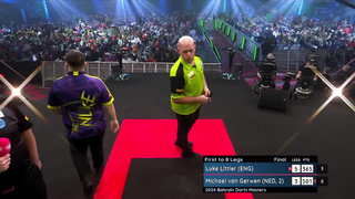 LUKE LITTLER'S FIRST TV TITLE! Littler v Van Gerwen | 2024 Bahrain Darts Masters FULL FINAL