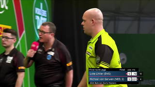 LUKE LITTLER'S FIRST TV TITLE! Littler v Van Gerwen | 2024 Bahrain Darts Masters FULL FINAL
