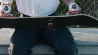 Setups: Ruby Lilley Rides Popsicle Shaped Foundation Skateboard, Ace Trucks + Bones Wheels