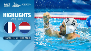 France vs. Netherlands Highlights | Classifications | European Water Polo Championships 2024